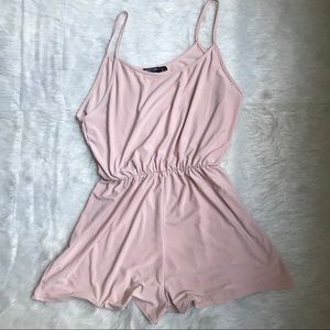 Pink Nasty Gal Romper